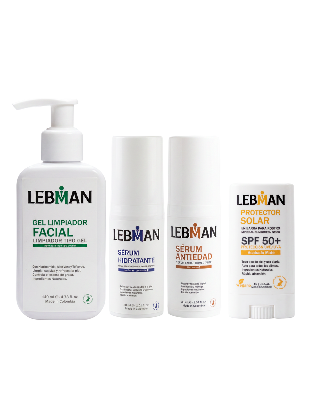 COMBO 5, RUTINA COMPLETA DE SKINCARE
