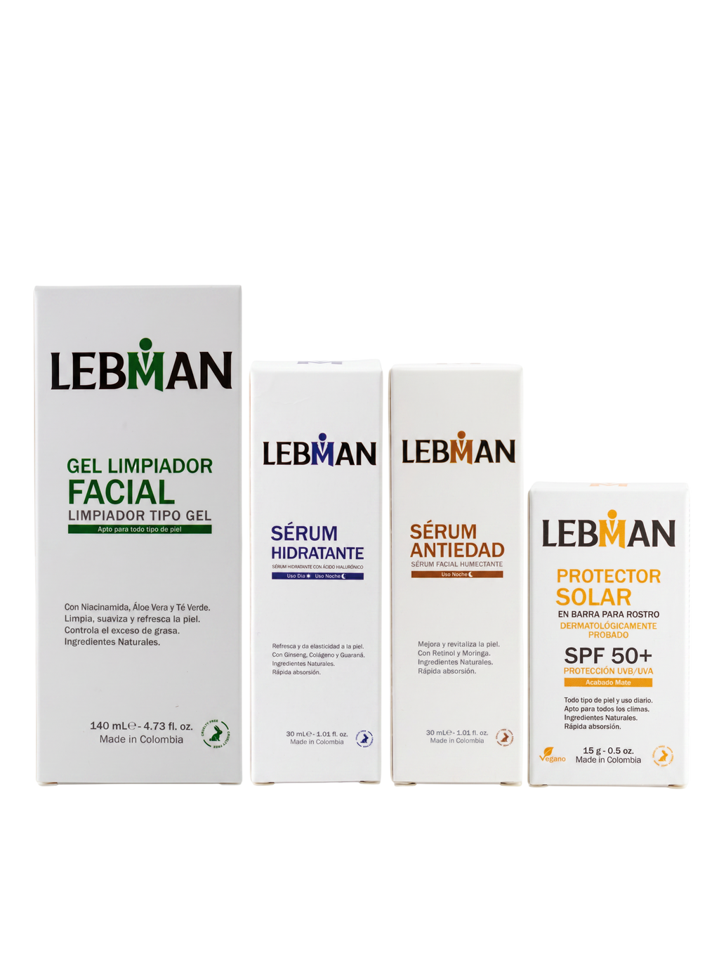 COMBO 5, RUTINA COMPLETA DE SKINCARE